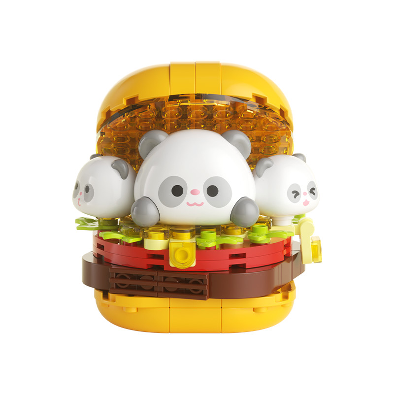 MK017 熊貓胖嘟嘟漢堡