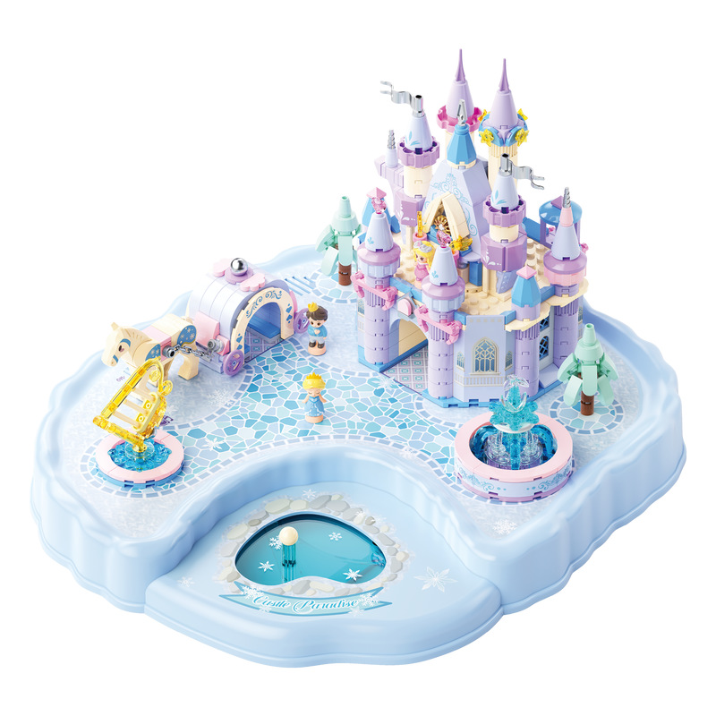 AK029 冰雪磁力積木城堡